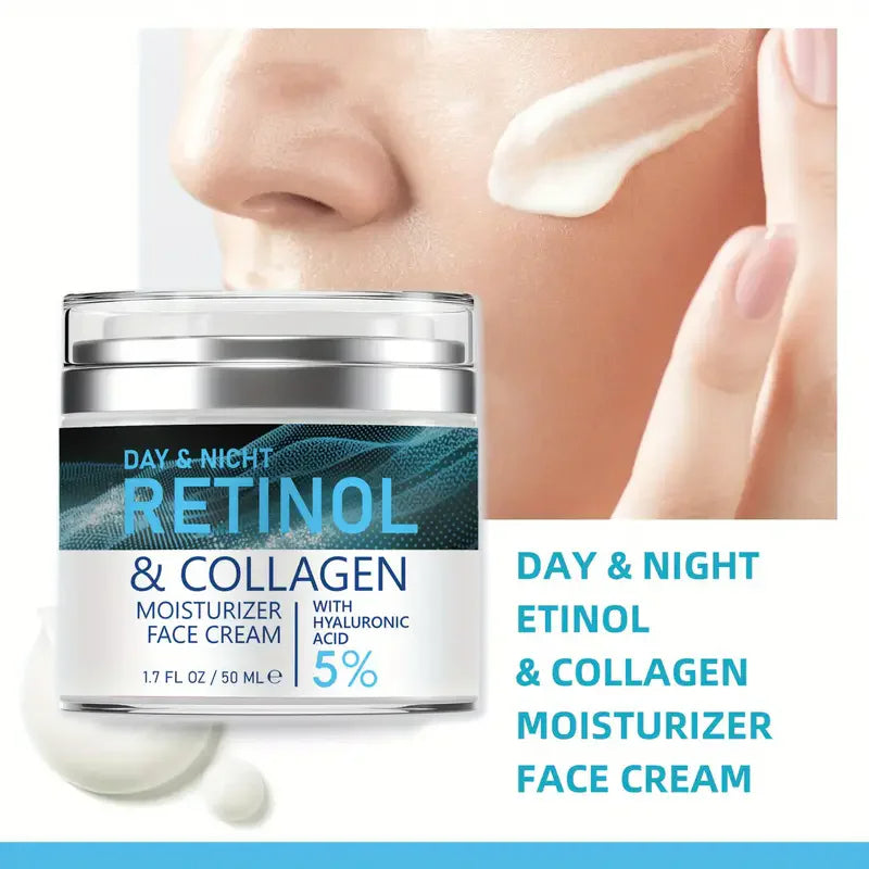 ENVISHA Face Skin Care Retinol Collagen Cream Anti-aging