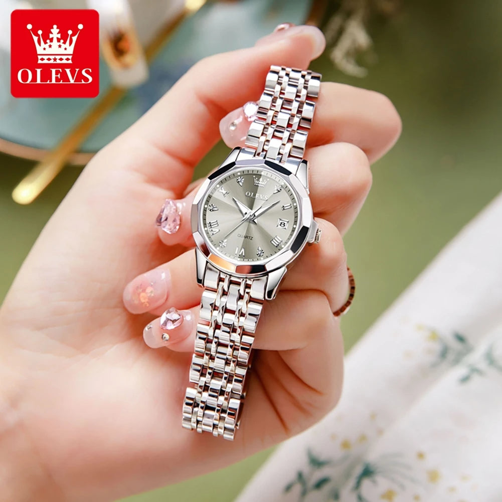 OLEVS Elegant Fashion Women's Watches Luxury Brand Original