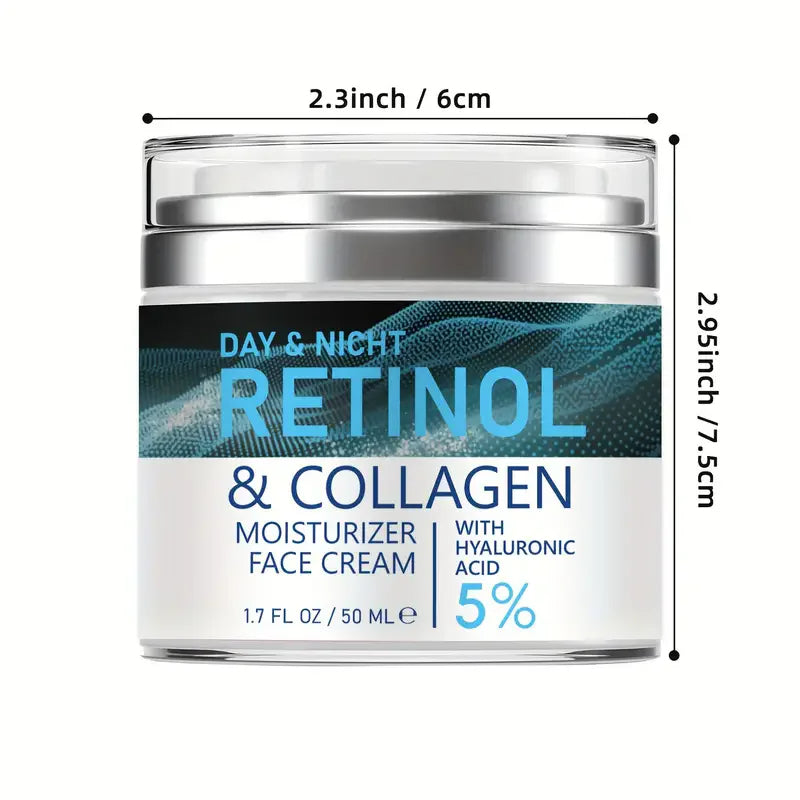 ENVISHA Face Skin Care Retinol Collagen Cream Anti-aging