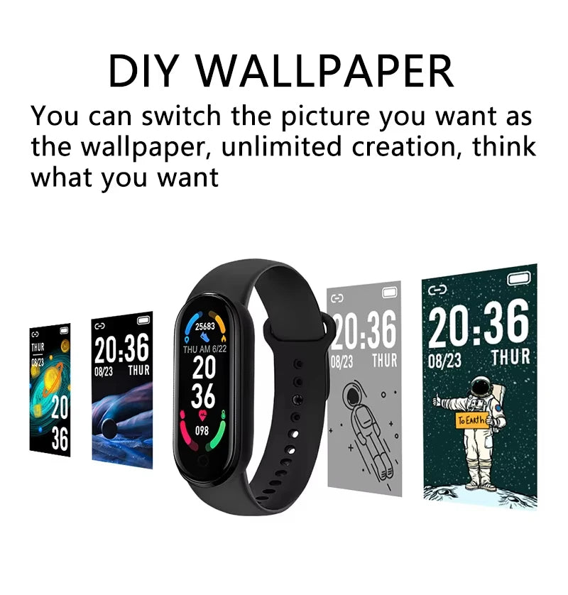 Xiaomi Smart Watch Fitness Heart Rate Sports Fitness Tracking Bracelet