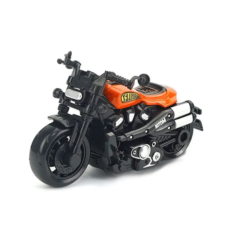 Childrens Simulation Race Toy Car Alloy Pull Back Vintage Motorcycle Car Toys for Kids 2 To 4 Years Old Boys Birthday Gifts