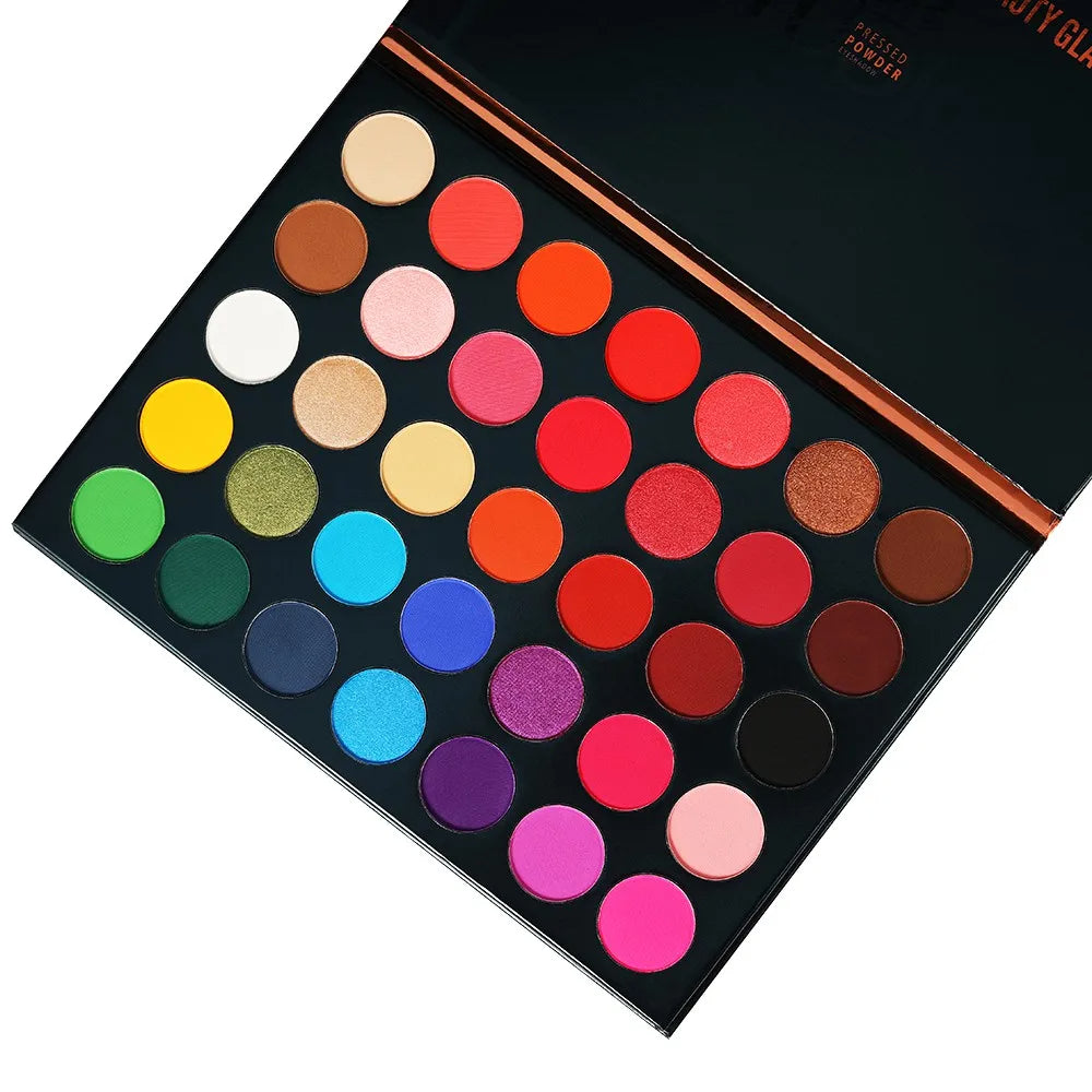 BEAUTY GLAZED Palette Eyeshadow 35 Colors Matte