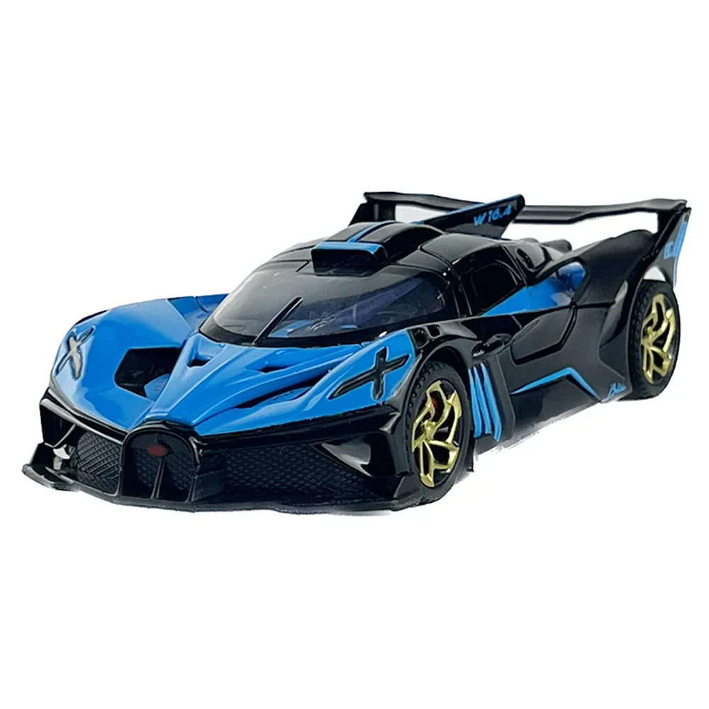 Bolide Alloy Car Model Diecasts Toy With Sound and Light Vehicles Decoration Toys For Kids Gift