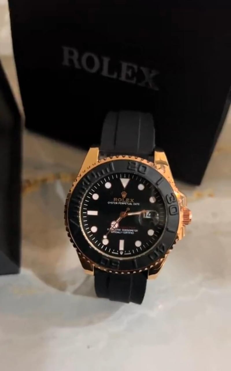 Rolex Watch Rubber Strap