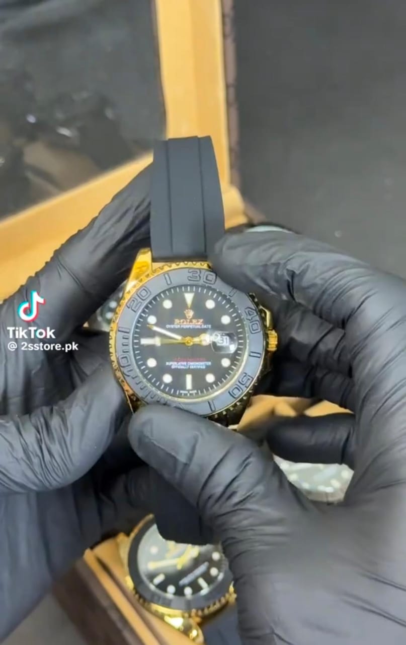 Rolex Watch Rubber Strap