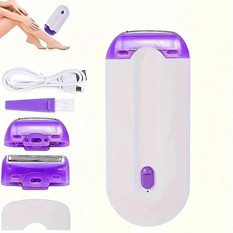 Women's Electric Hair Removal DeviceLeg and Armpit Hair Removal Device Induction Type Automatic Start Stop ShaverTrimmer for Men