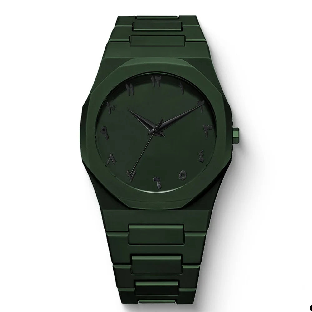 Black Arabic Aura Watch
