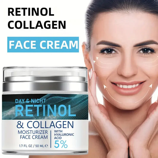 ENVISHA Face Skin Care Retinol Collagen Cream Anti-aging