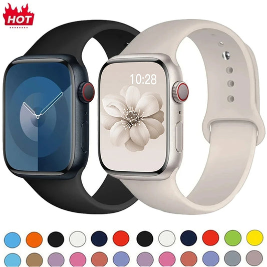Silicone Band For Apple Watch strap