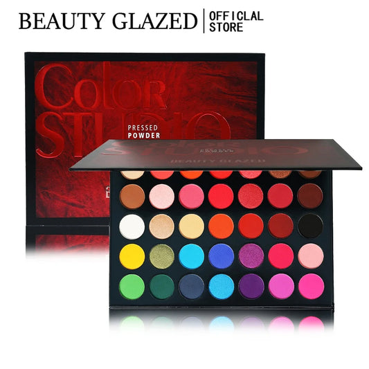 BEAUTY GLAZED Palette Eyeshadow 35 Colors Matte