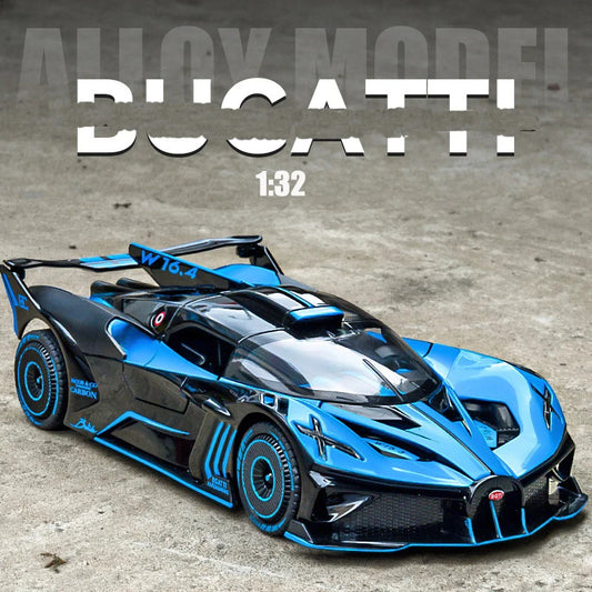Bolide Alloy Car Model Diecasts Toy With Sound and Light Vehicles Decoration Toys For Kids Gift