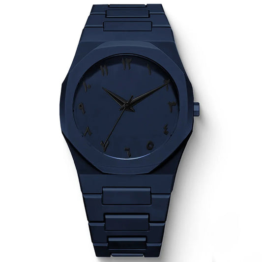 Black Arabic Aura Watch